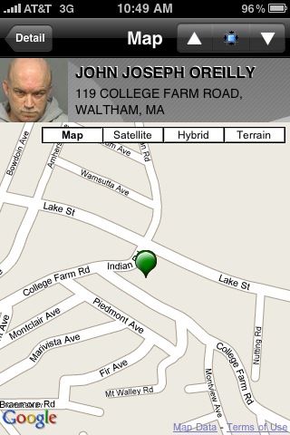 회사근처에 살고있는 성범죄자DB를 하나 검색해서 보여줬더니 폭소가 터지더군요. 우리 HR팀장과 비슷하게 생겨서 '헬로우 존!'이라고.ㅎㅎ