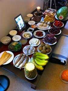 제삿상의 아이패드.