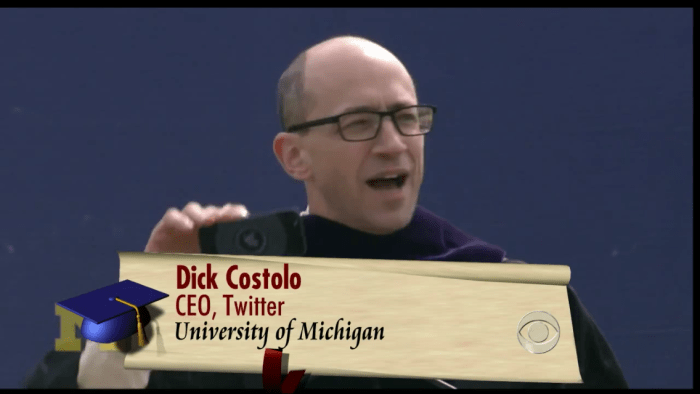 트위터 CEO 딕 코스톨로.