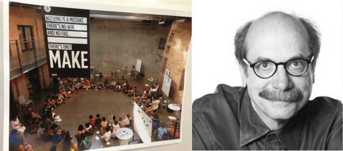 D스쿨과 데이빗 켈리(사진출처 스탠포드대와 IDEO홈페이지)