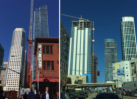 여기저기 새로운 고층빌딩들이 쭉쭉 올라가고 있는 샌프란시스코시내를 보며 역시 건설붐인 중국도시들의 모습이 연상됐다.